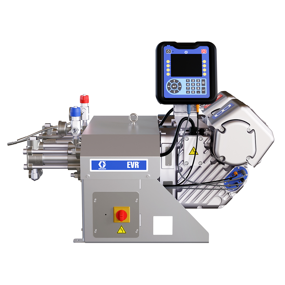 EVR electric variable ratio proportioner for flow rates up to 6400 cc/min